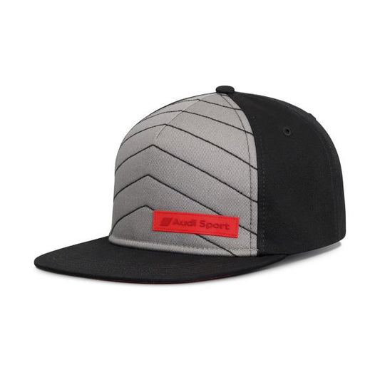 Audi Sport Snapback Cap (Black / Grey)